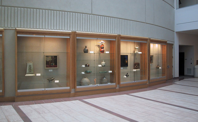 Houghton College Center for the Arts Display Cases