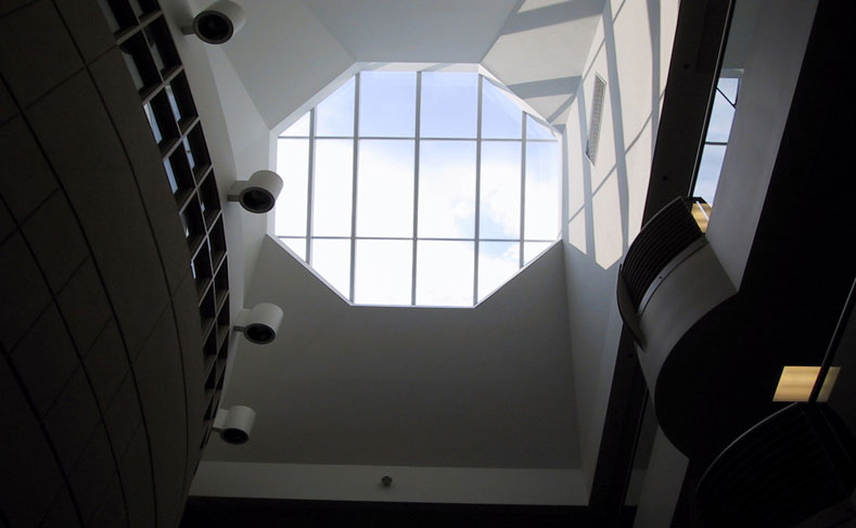 Houghton Collge Center for the Arts Lobby Skylight