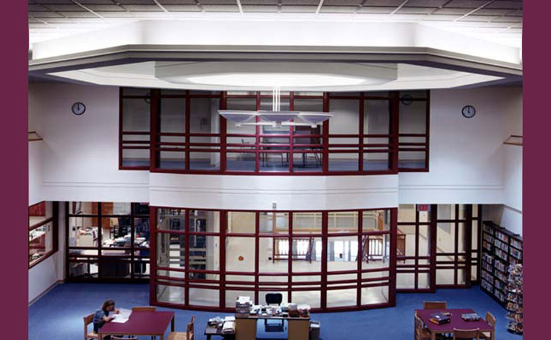 Camillus Middle School Interior Library