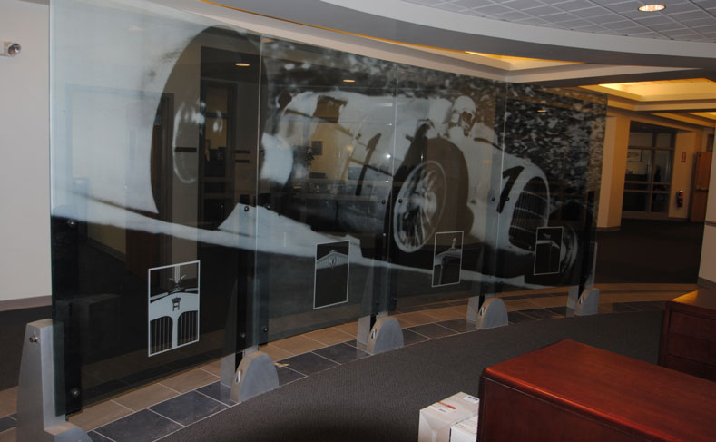 Drivers Village Corporate Office Glass Wall